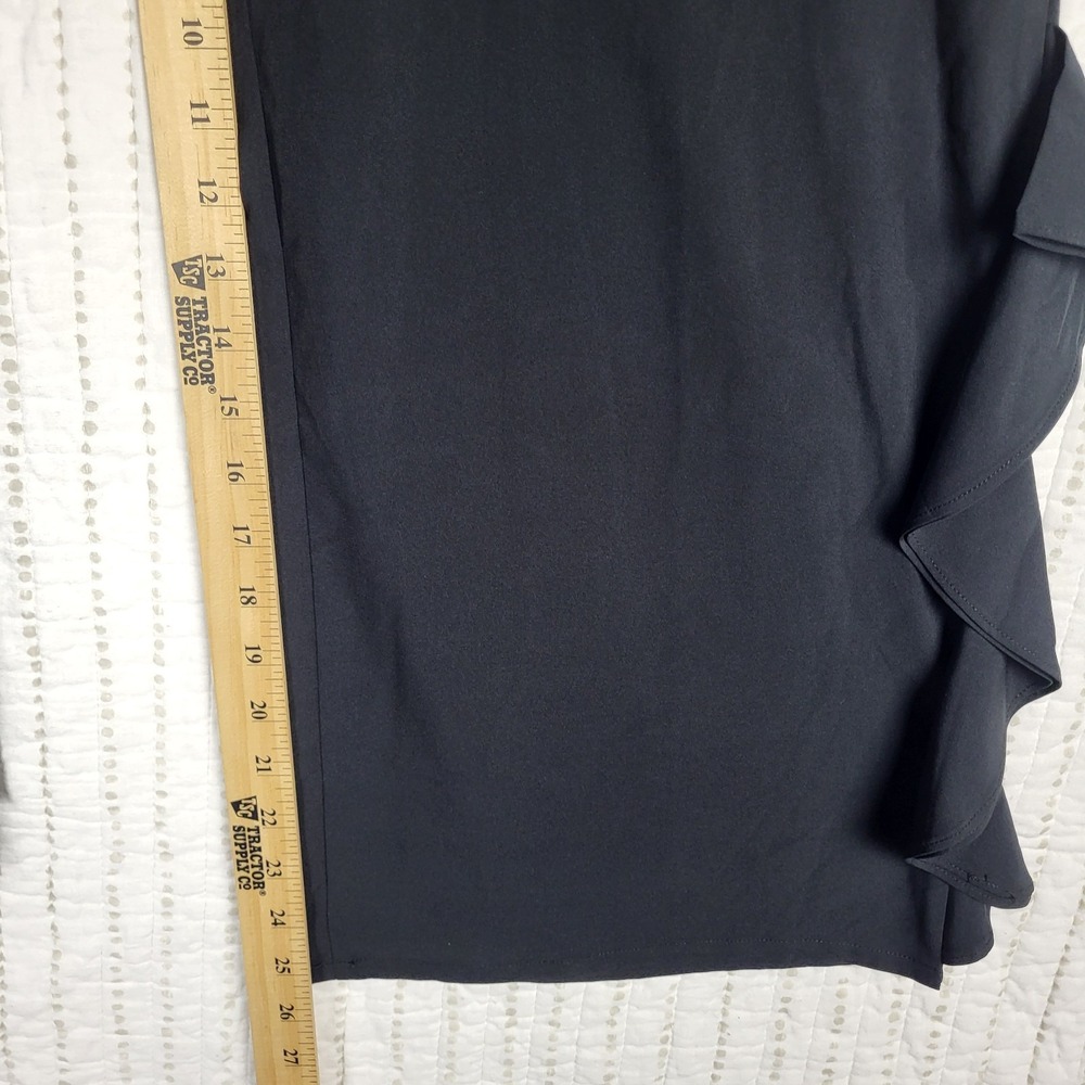 Halara Breezeful High Waisted RuffleWide Leg Quick Dry Pants Women's Small Black - Picture 12 of 16